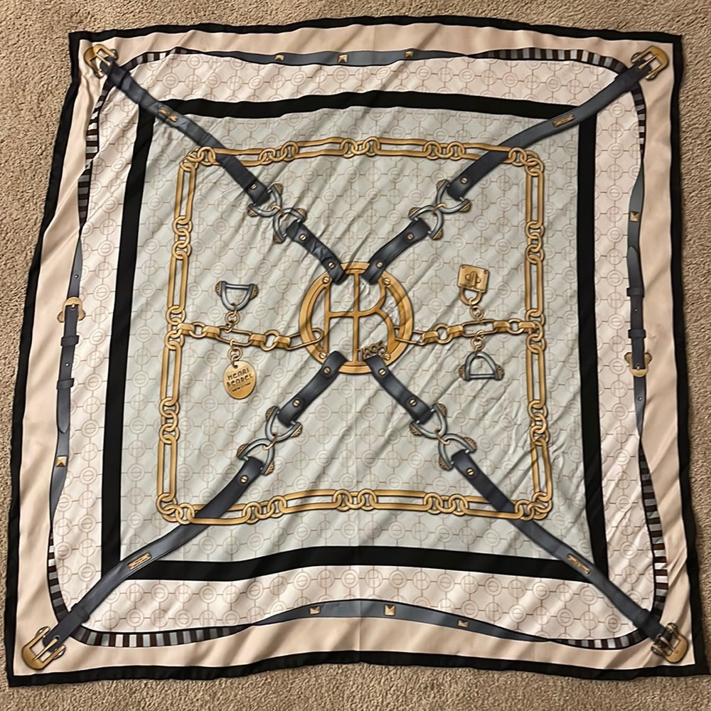 Henri Bendel Silk Scarf 🤍